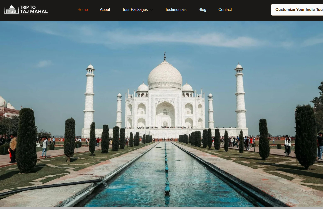 Trip To Taj Mahal